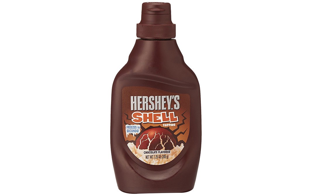 Hershey's Shell Topping Chocolate Flavored   Plastic Bottle  205 grams